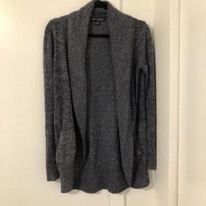Barefoot Dreams Open-Front Heather Grey Cozy Cardigan Sz XS/S